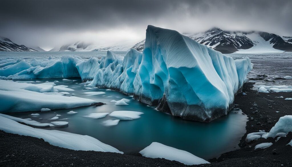 IJslandse gletsjer