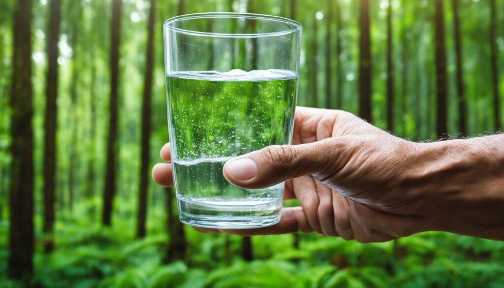 Water drinken voor hydratatie